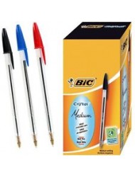 Bic Pens Blue and Black x 50
