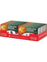 Bryan and May Matches Extra Long Safety Matches x 12 Packs