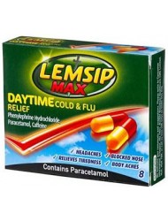 Lemsip Max Daytime Cold & Flu 8's x 6